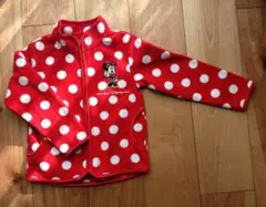 ☆ミニー柄✕フリース✕110サイズ相当☆