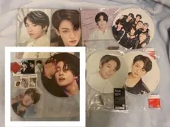 bts バンタン　防弾少年団　ジョングク　うちわ　プレミアムフォト　フラッグ