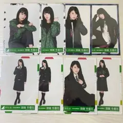 齋藤冬優花　生写真　7種　まとめ売り　8枚　缶バッジ　欅坂46 櫻坂46