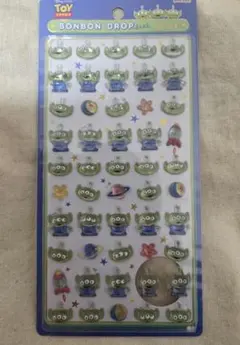 トイ・ストーリー リトルグリーンメン　ボンボンドロップシール　ミニ　正規品