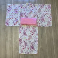 浴衣　マザウェイズ　130 帯付き