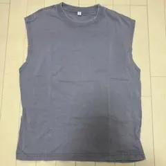 GU グレー タンクトップ Sサイズ