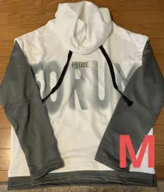 メンズ パーカー 秋服 長袖 フード付き レイヤード おしゃれ 無地 シンプル