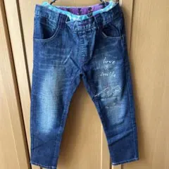 ラグマート　デニムブルー パンツ 120cm