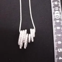 ら*ね様 Swarovski ストライプクリスタルネックレス