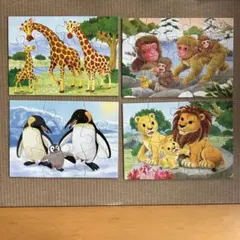 くもん　動物ジグソーパズル　ステップ2