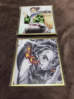 竈門炭治郎 色紙 鬼滅の刃 WEBSHOPくじ アクリル色紙