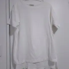 Samansa Mos2 ホワイト Tシャツ サイズF
