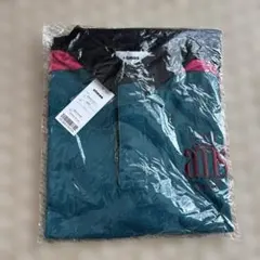 atmos ポロシャツ L ターコイズ/ブラック/ピンク