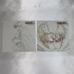 進撃の巨人 リヴァイ クリアファイル 5枚 WIT STUDIO 浅野恭司 - メルカリ