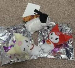 【サンリオ】クロミちゃん　お寿司　ぬいぐるみ 3体セット