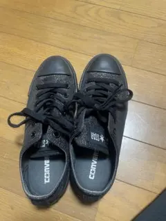 CONVERSE ALL STAR ブラック　ラメスニーカー グリッター