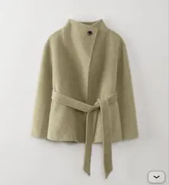 OHOTORO Ecru Half Coatのサムネイル