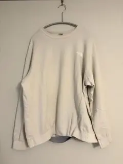 the north face フリースクルーネック フォッシルアイボリー L