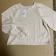 earth music&ecology 袖ボリュームダンボールプルオーバー