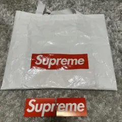 Supreme ショッピングバッグ小とステッカーセット