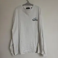 XLARGE ホワイト ロングスリーブ Tシャツ XL Tシャツ、おしゃれ