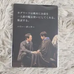 舞台 ハリーポッターと呪いの子 観劇特典 クリアカード ハリポタ 特典