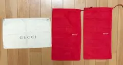 BALLY & GUCCI 靴 収納袋 保存袋　布製のサムネイル