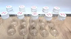 明治r-1空容器　10本セット　ヨーグルト　工作夏休み