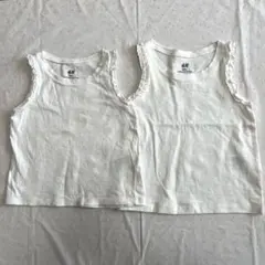 H&M タンクトップ 2枚セット