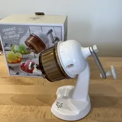 かき氷機　手動　Toffy ふわふわ　コンパクトのサムネイル