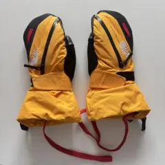 美品【THE NORTH FACE 】イエロー/ブラック XS ミトン
