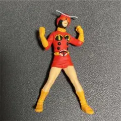電波人間タックル・フィギュア人形。【15cm程のもの　社名不明？】。 電波人間タックル・フィギュア人形。【15cm程のもの 社名不明