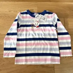 【新品未使用タグ付】ミキハウス　ロンT 110cm