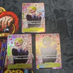 ワンピースカード　サンジ　プロモーションパックEX vol.3 プロモ 3枚