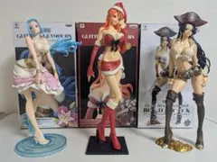 ワンピース ナミ＆ハンコック＆ビビ フィギュアセット