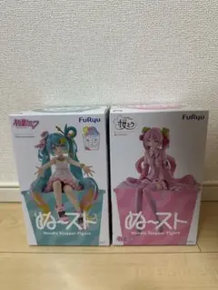初音ミク ぬーどるストッパーフィギュア 2個セット 桜ミク2026 10th