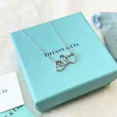 鏡面仕上げ済み　Tiffany&Co.ティファニートリプルハートネックレス925