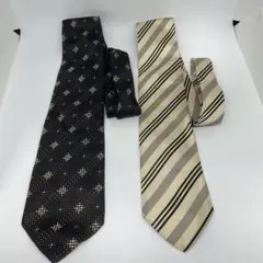 【お買い得】ゼニア ネクタイ 2本セット まとめ売り