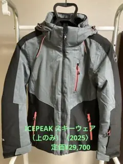 ICEPEAK スキーウェア グレー ブラック