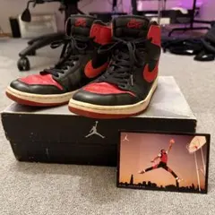 NIKE AIR JORDAN 1 RETRO ブレッド 2001 US9.5のサムネイル