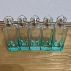 値下げ！エルメス ナイルの庭　空き瓶5本セット