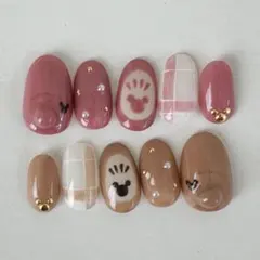 ネイルチップ/カラフルハピネス パルパルーザ ディズニー ダッフィー