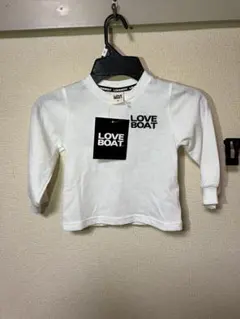 新品　LOVE BOAT 長袖カットソー 90サイズ ホワイト