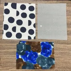 ミナペルホネン はぎれ3枚セット