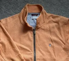 Hush Puppies ジップアップニット オレンジ Mサイズのサムネイル