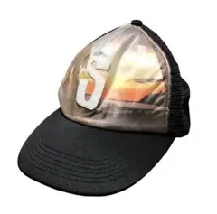 90s Old Stussy skull mesh cap vintage - メルカリ