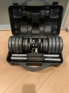 金町駅手渡し限定】可変式ダンベル 12kg×2個＋ワンダーコア（おまけ 