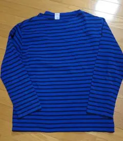 美品 旧ロゴ St James セントジェームス ボーダーカットソー ウエッソン