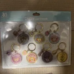 ディズニー40周年ドリームゴーラウンド　ダッフィー 　キーチェーン7個