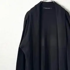Lugnoncure ロングカーディガン ポケット付き サイドスリット シンプルのサムネイル