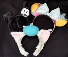 ディズニー カチューシャ 3点セット