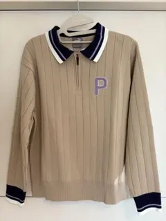 プーマ ゴルフ レディース PC W リラックスポロ エリリブ ニットセーター