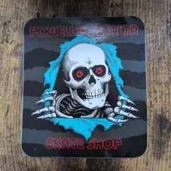 (縦11cm横9.8cm) powell パウエル レア ステッカーのサムネイル