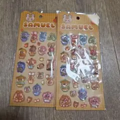 SAMUEL サミュエル Cute 3Dシール 2枚セット